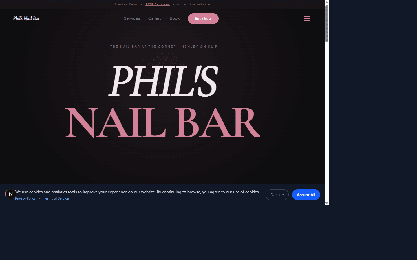 Phil's Nail Bar preview